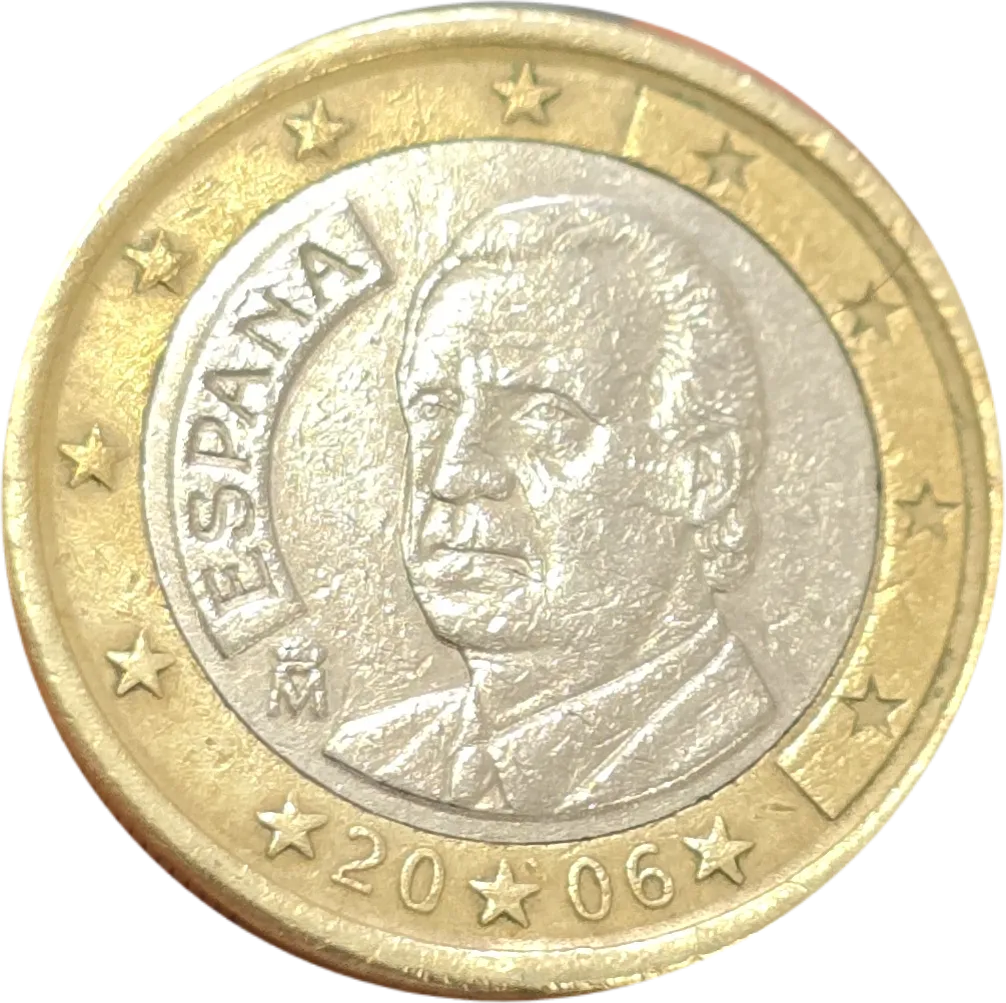 سکه اروپا 1 یورو اتحادیه اروپا اسپانیا